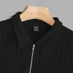 Men's Jacquard Chain Polo Shirt